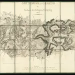 HStAS N 100_Nr. 401_ : "Grundriss der Gegend bei Siessen, Geislingen & Urspring, 1824"