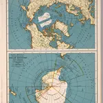 Rand McNally Popular map Polar Regions