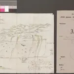 HZAN GA 100_Nr. 334_ : Pfedelbach [Gleichener Forst]; "Grundriß ... des herrschaftlichen Tiergartens bei Gleichen";ohne Verfasser;ohne Maßstab [5 cm = 1 km];41,5 x 33,5 cm; Norden links;Kartenrand: Strohberg; Frohnfalls und Gleichen - Baierbach;Papier; Wasserfarben; Idealperspektive.