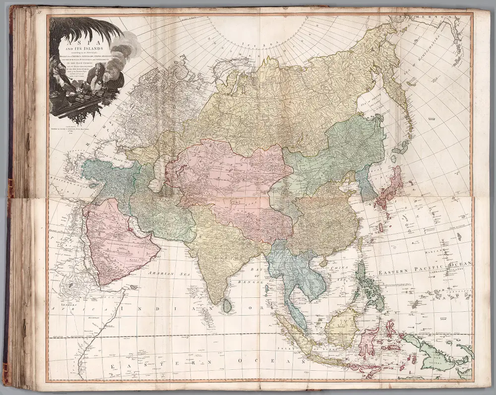 Composite Map: Asia and its islands according to d'Anville; divided into empires, kingdoms, states, regions &c. ...