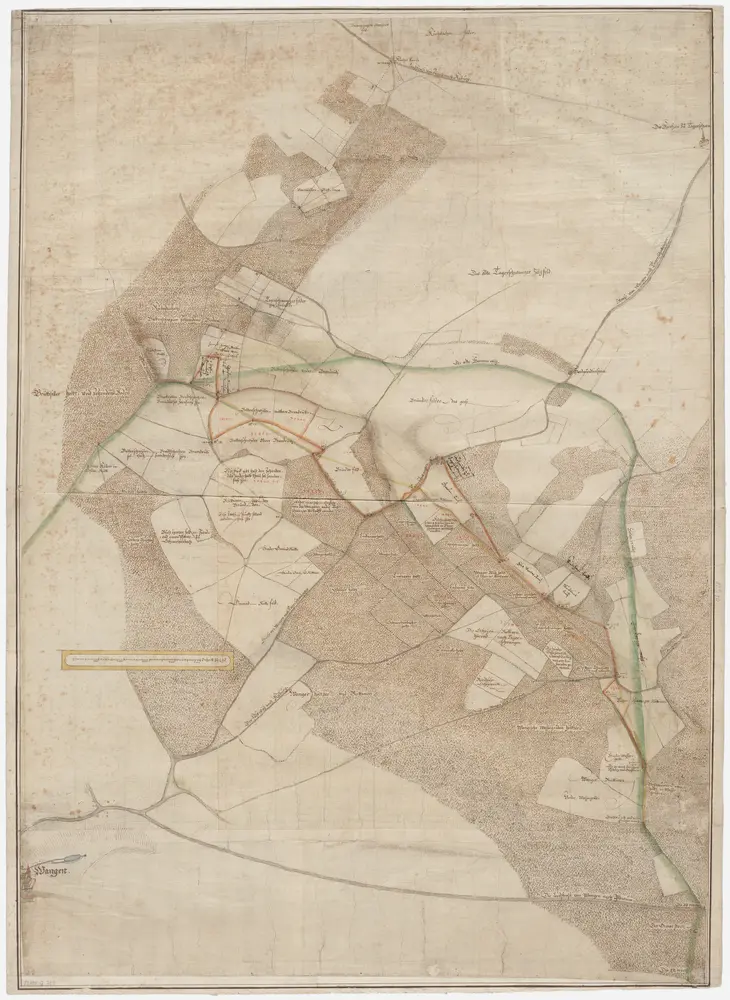 Wangen-Brüttisellen (damals Wangen), Lindau, Bassersdorf: Güter und Grenzen bei Baltenswil und Tagelswangen; Grundriss