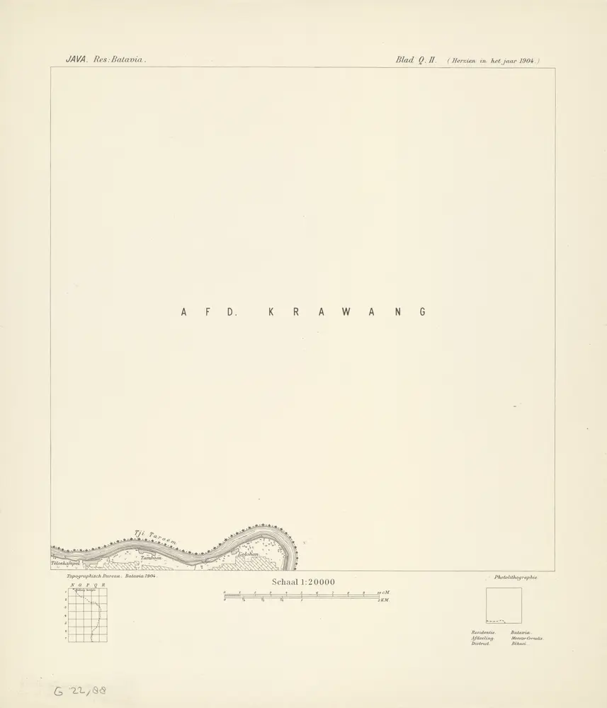 [Lolohan] : herzien in het jaar 1904 / Topographisch Bureau