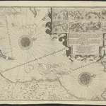 Tabula hydrographica, in qua Hispaniae orae maritimae a civitate Setubal usque ad promontorium S. Vincentii et hinc ad Fretum Gaditanum, notantur, a quo usque ad promontorium Bajado dictum, insularum item Canariarum orae maritimae, portus, etiam promontoria, brevia et Syrtes accurate summaq. diligentia describuntur