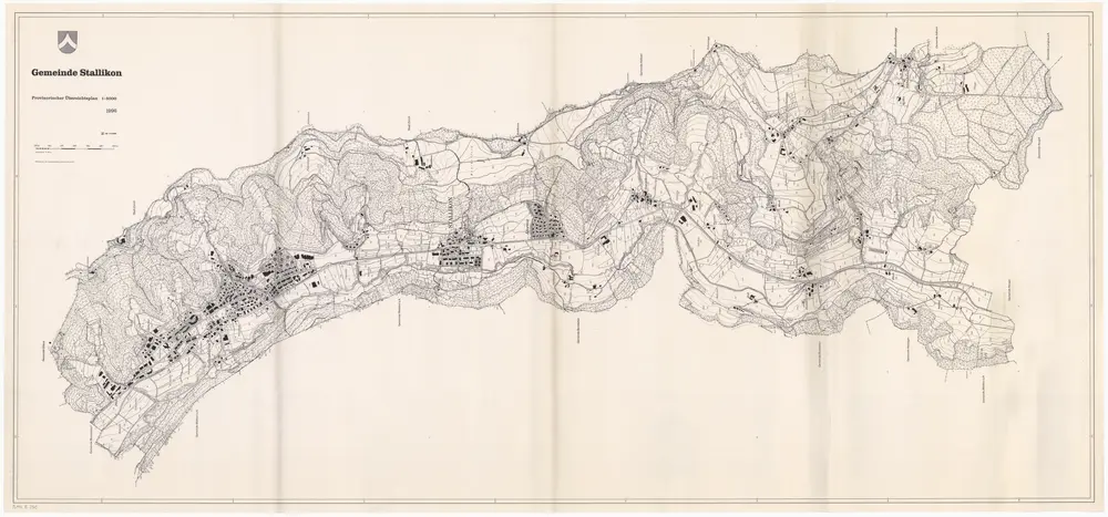 Stallikon: Gemeinde; provisorischer Übersichtsplan