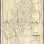 Map Of The Country Between Monterey, Tenn. & Corinth, Miss.