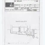 Liegenschaft Voltastrasse 1: Kanalisation; Grundriss und Querschnitt: Querschnitt