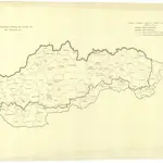 Administrative Gliederung der Slowakei 1930