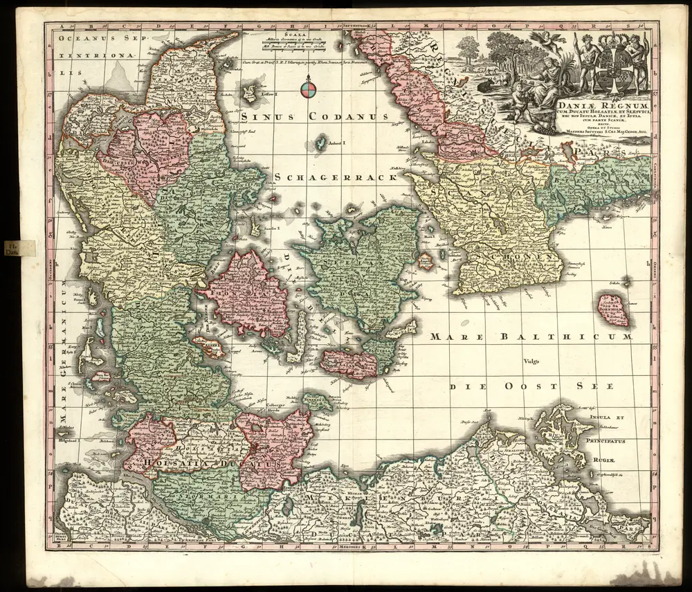 Atlas Novus indicibus instructus, Oder Neuer mit Wort=Registern versehener Atlas, mapa ze strany: [50]