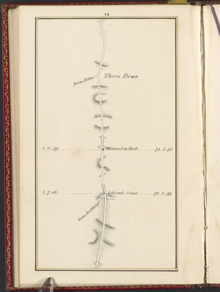 A Survey of the Road from London to Weymouth, ;