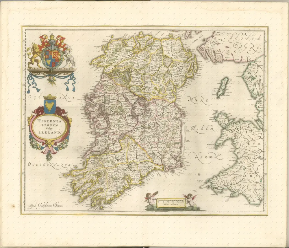 mapa z atlasu "Theatrvm orbis terrarvm, Sive Atlas novvs. Pars Tertia."