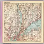 Key map Westchester Co., N.Y.