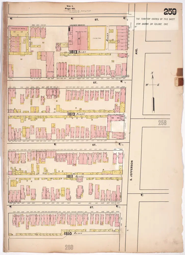 A. Whipple & Co.'s insurance map of St. Louis, Mo