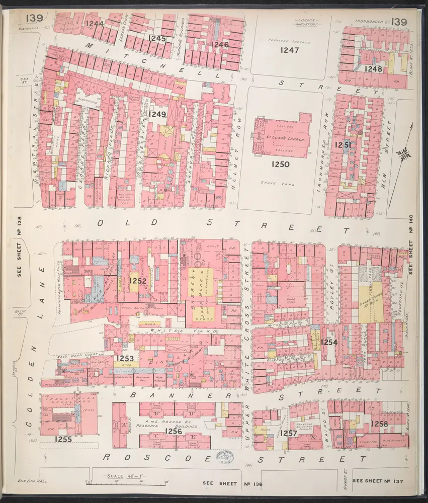 Insurance Plan of London Vol. VI: sheet 139