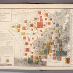 Carte Figurative des Travaux D'Achevement et D'Amelioration des Routes National.