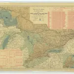 Atlas of Canada Number 22 Canals Lighthouses and Sailing Routes Saint Lawrence and Great Lakes With Cape Breton Island