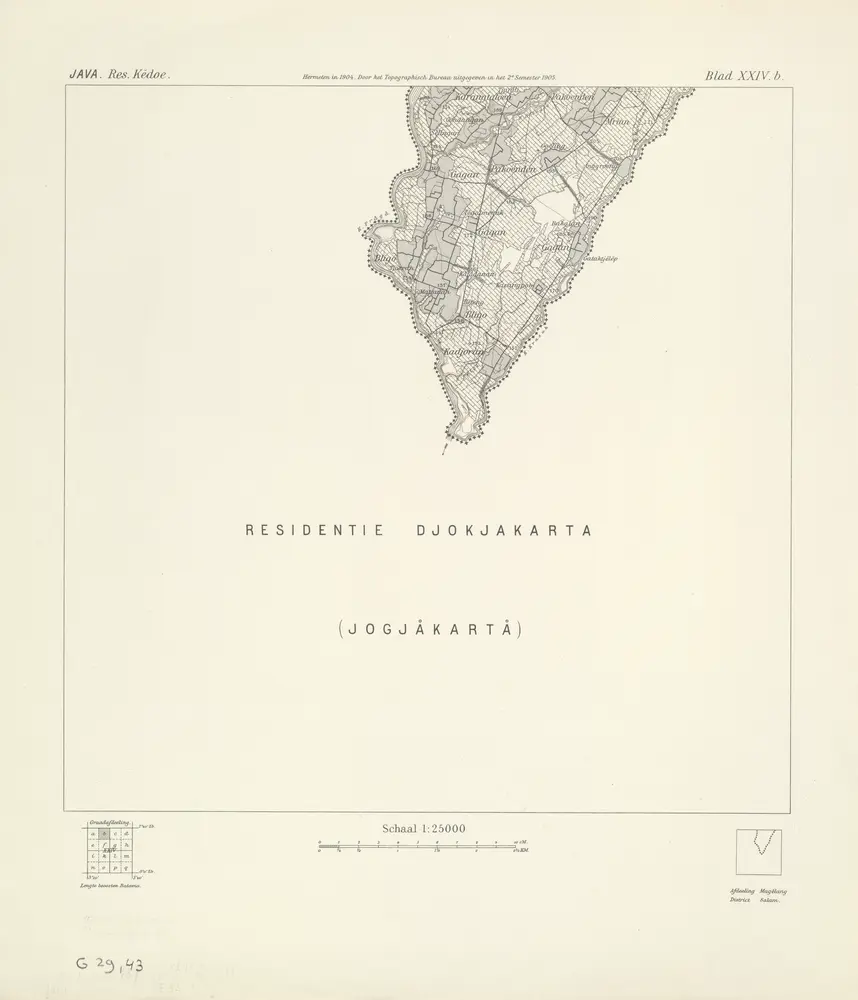 [Gagan] : hermeten in 1904 / Topographisch Bureau