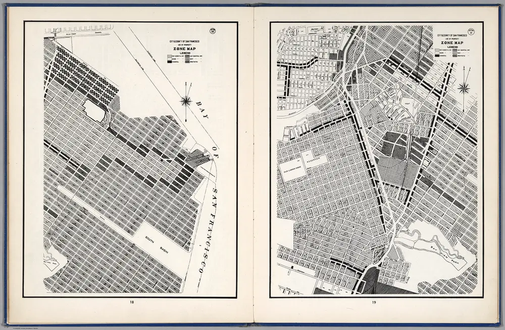 City and County of San Francisco Use of Property, Zone Map, Section 10 ... Section 11.