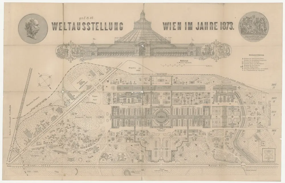 Wetlausstellung Wien im Jahre 1873