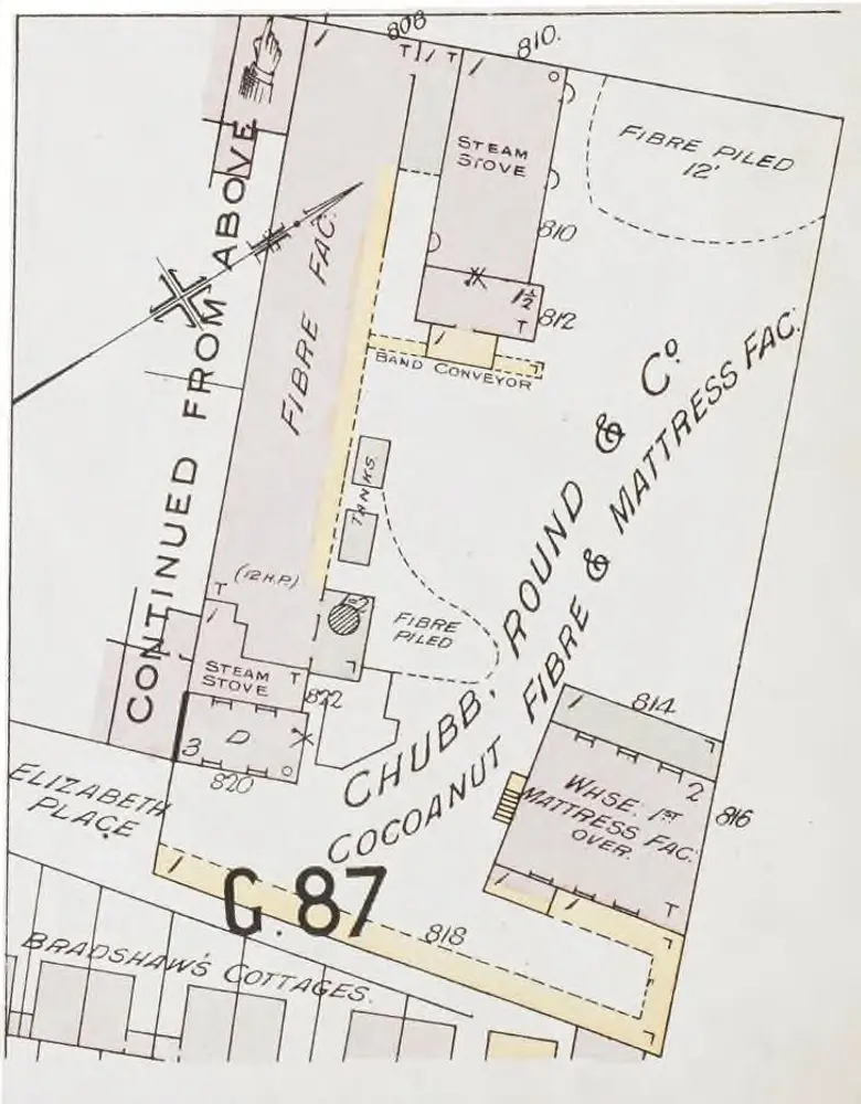 Insurance Plan of London East District Vol. G: sheet 17-2