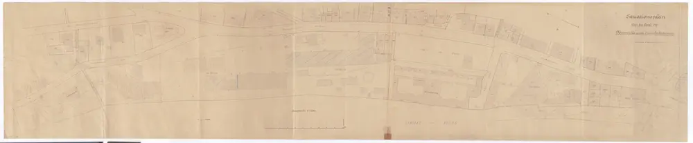 Situationsplan des Neumühle-Areals an der Stampfenbachstrasse