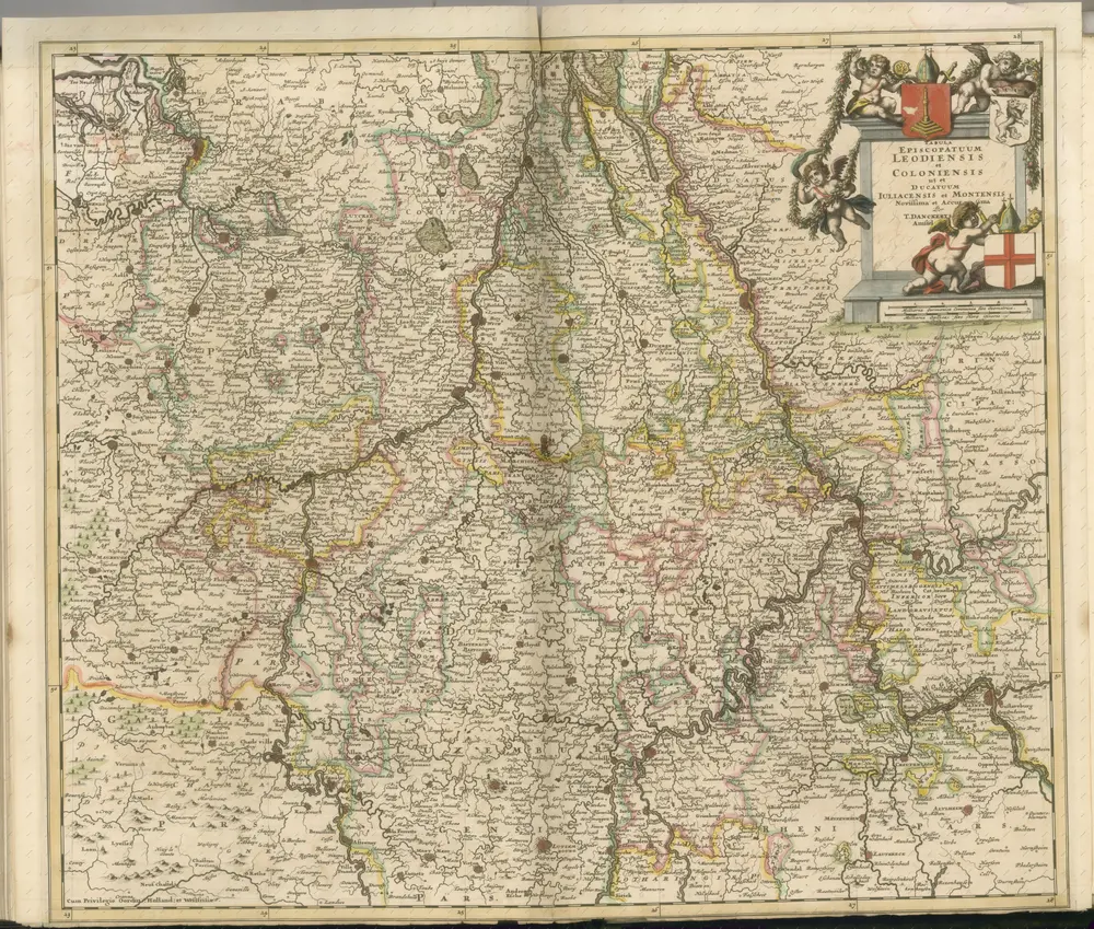 mapa z atlasu "Theatrvm orbis terrarvm, Sive Atlas novvs."