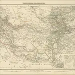 mapa z atlasu "Vollständiger Hand-Atlas der neueren Erdbeschreibung über alle Theile der Erde in 82 Blättern"