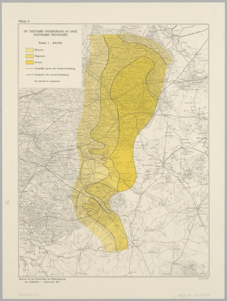 Bijlage 8, uit: Eindverslag over de onderzoekingen en uitkomsten van den Dienst der Rijksopsporing van Delfstoffen in Nederland, 1903-1916