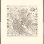 Composite Map:  Pl. XVII.  Paris en 1654.