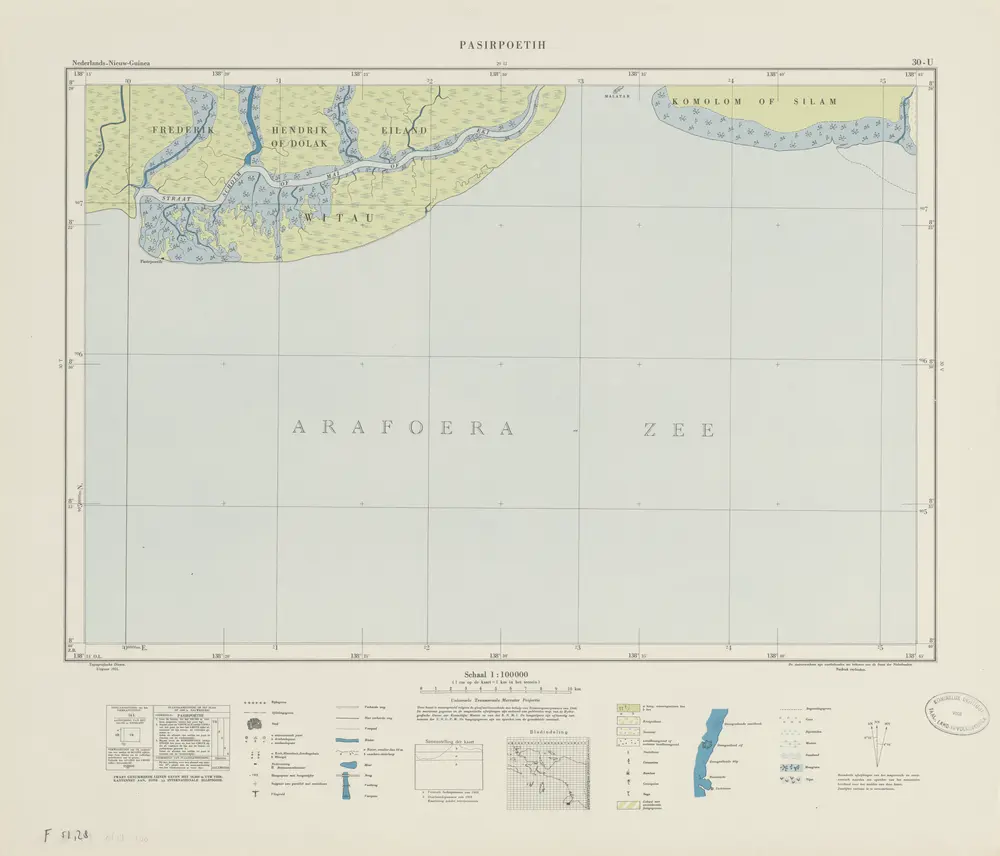 Pasirpoetih / Topografische Dienst