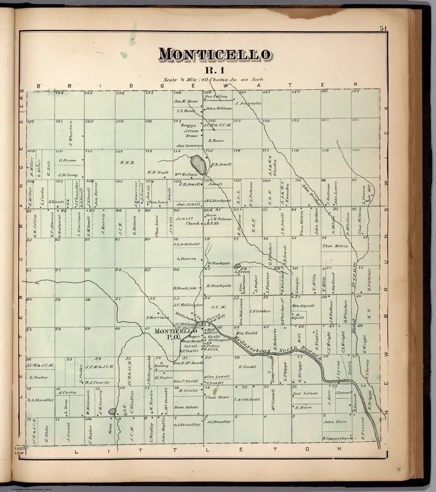 Monticello  R. 1, Aroostook County, Maine.