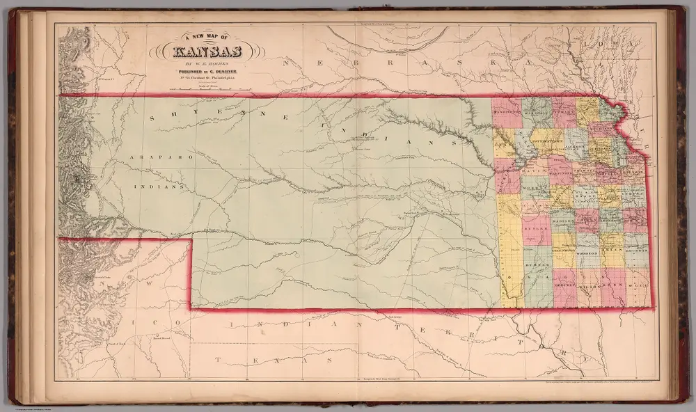 A New Map of Kansas. (38A)