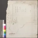 HZAN GA 100_Nr. 80_ : Gailenkirchen; [Schematische Darstellung der hohenloheschen Wälder];von Löwen;ohne Maßstab;Papier; Federzeichnung; schematische Darstellung der Grenze des Ortes Gailenkirchen.