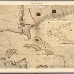 Plate 13  Facsimile Cartography 1492-1867.  Verrazano Map, 1529.