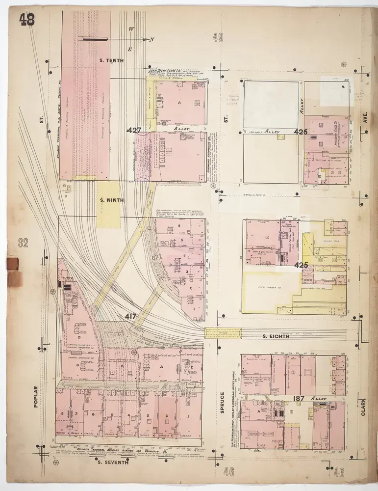 A. Whipple & Co.'s insurance map of St. Louis, Mo