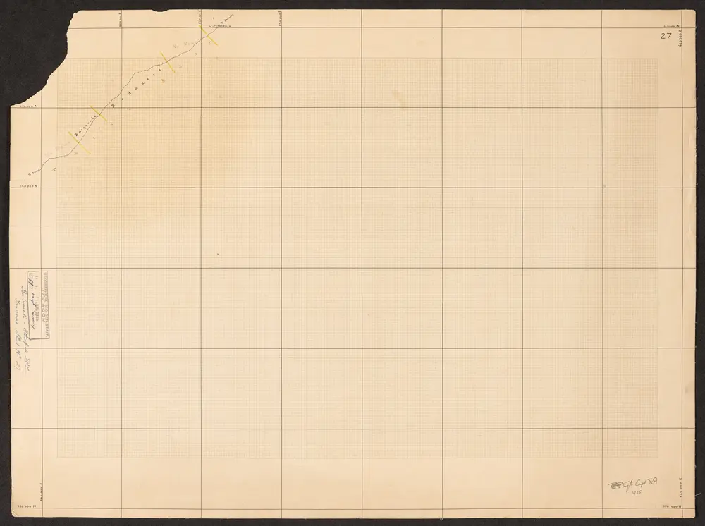 British Somaliland - Ethiopia Boundary Commission 1932.' 'Field Traverse Sheets. Scale 1/125,000' - War Office ledger