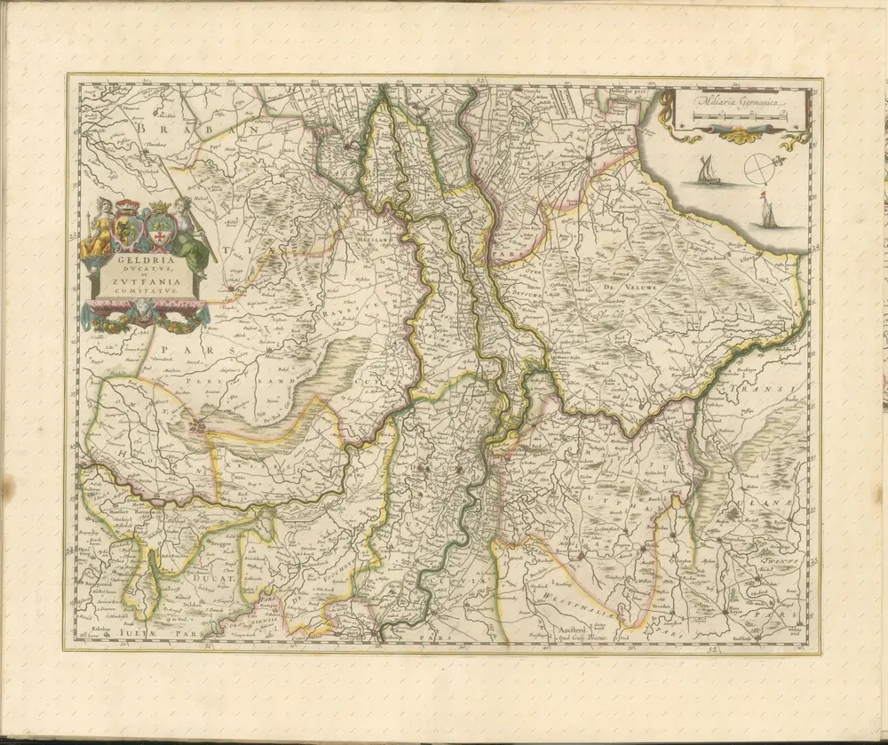 mapa z atlasu "Theatrvm orbis terrarvm, Sive Atlas novvs."