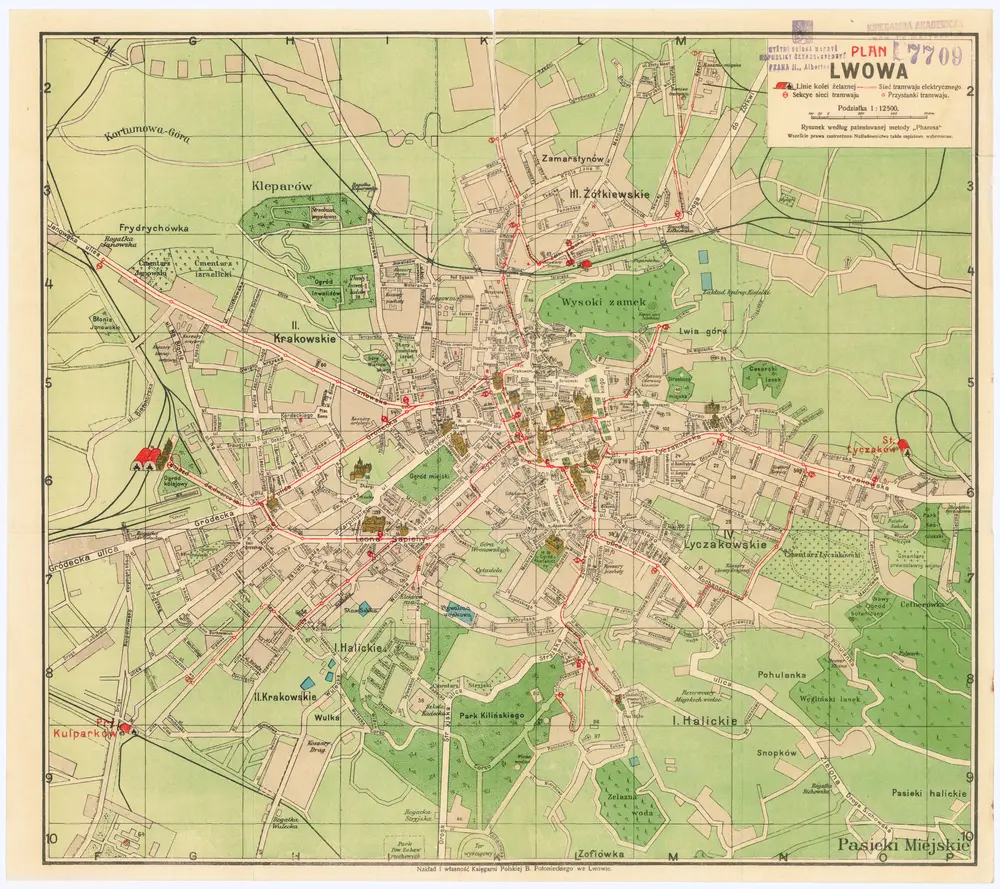 Pharus-Plan Lemberg-Lwów