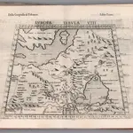 Tabula Europae VIII. Della Geografia di Tolomeo. Libro Terzo