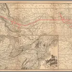 Map of the Northern Pacific Rail Road and Connections