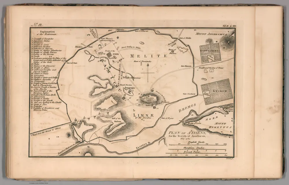 Plan of Athens. No. 12