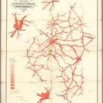 Bildliche Darstellung des Verkehrs auf den Staatsstrassen des Königreichs Württemberg im Jahre 1863.