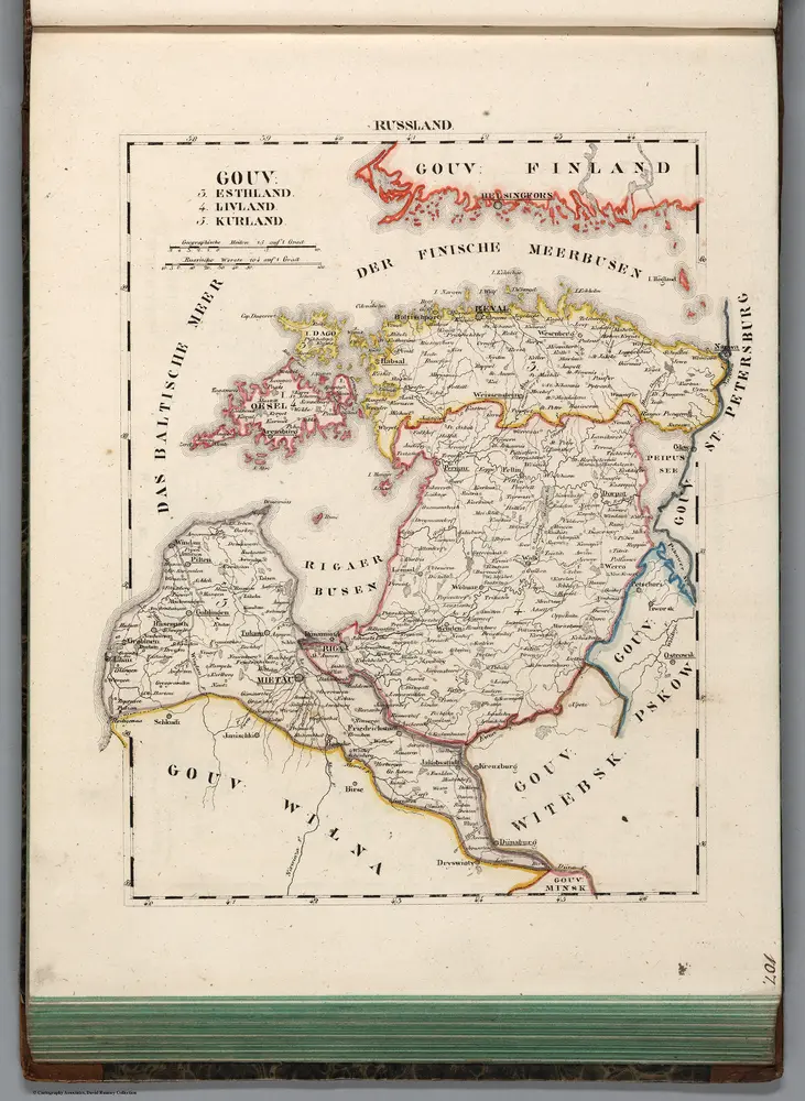 V.3:11-15:XIII. Russland. Gouv: 3. Esthland. 4. Livland. 5. Kurland