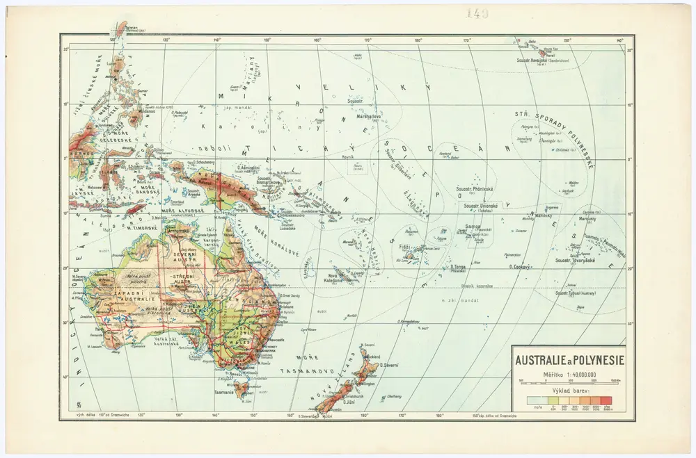 Australie a Polynesie [sic]