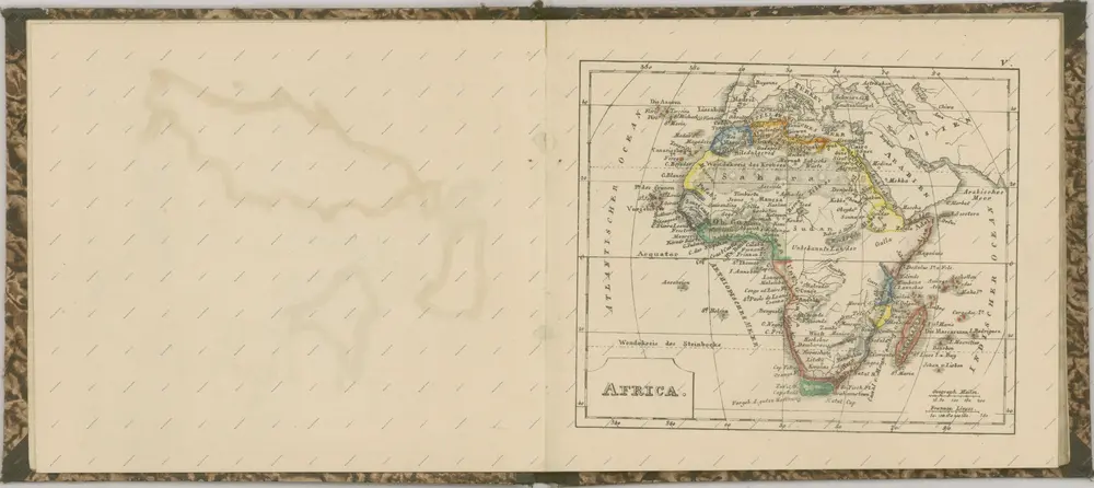 mapa z atlasu "Kleiner Duodez-Atlas in 24 Blatt über alle Theile der Erde"