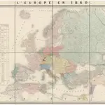 L'Europe en 1860