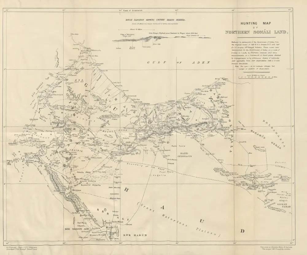 Seventeen Trips through Somáliland. A record of exploration and big game shooting, 1885 to 1893. ... With numerous illustrations and maps