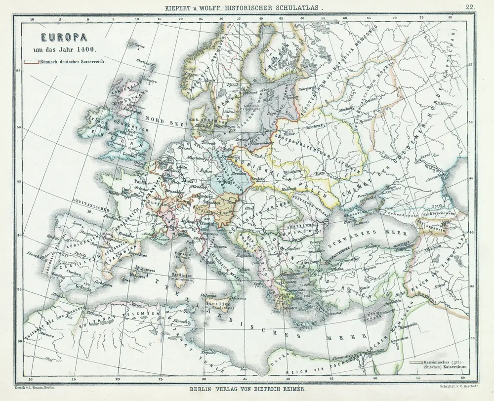 22. Europa um das Jahr 1400