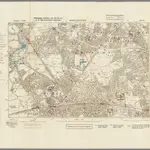 Street Map of Manchester, England with Military-Geographic Features.  BB 12e.