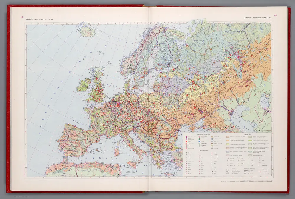 Evropa - Průmyslu a zemědělství = Europe - Industry and agriculture