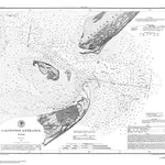 Navigation Chart of Galveston Entrance